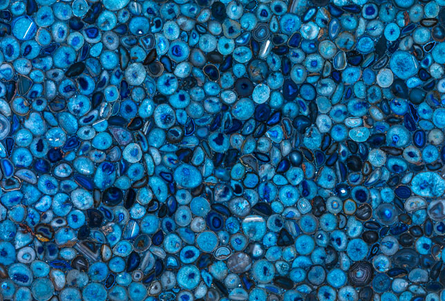 Agatha Blue Semi-Precious Slabs: Stone Mall