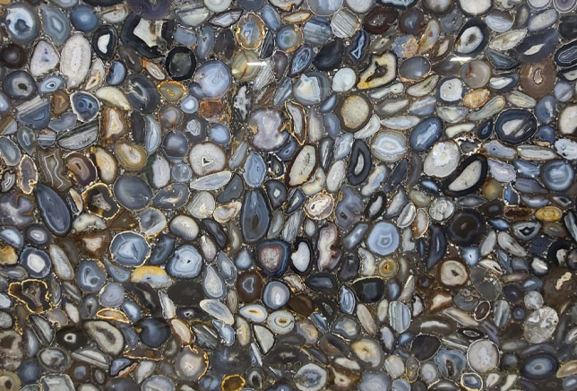 Agatha Natural Semi-Precious Slabs: Stone Mall